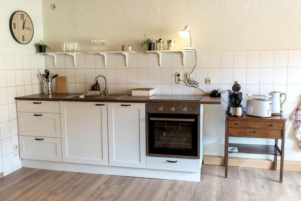 Ferienwohnung Nahe Schloss Kuckuckstein,Infrarotsauna, Hunde Liebstadt Esterno foto