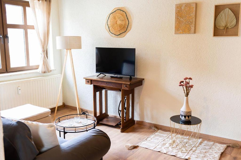 Ferienwohnung Nahe Schloss Kuckuckstein,Infrarotsauna, Hunde Liebstadt Esterno foto