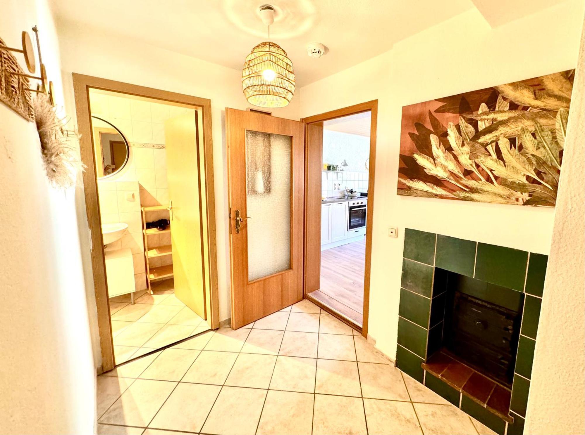 Ferienwohnung Nahe Schloss Kuckuckstein,Infrarotsauna, Hunde Liebstadt Esterno foto