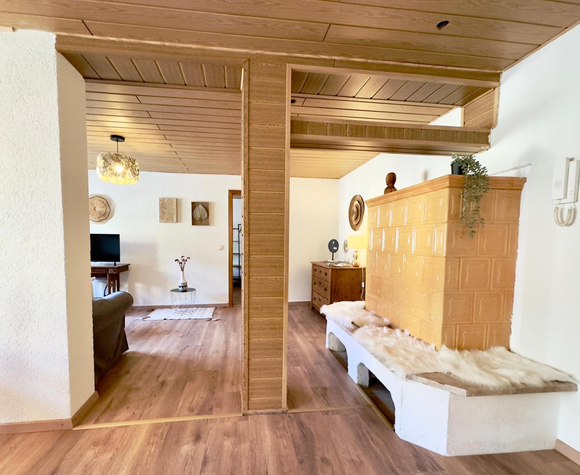 Ferienwohnung Nahe Schloss Kuckuckstein,Infrarotsauna, Hunde Liebstadt Esterno foto